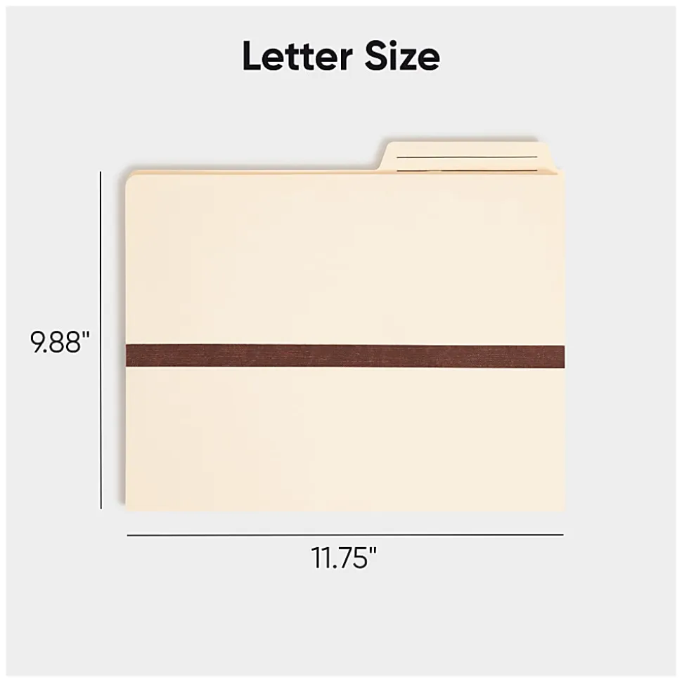 Smead® Manila Pocket, 9 7/8" x 11 3/4", Manila