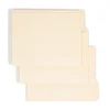 Smead® Manila Reinforced End-Tab Folders, 1/3 Cut, Letter Size, Pack Of 100