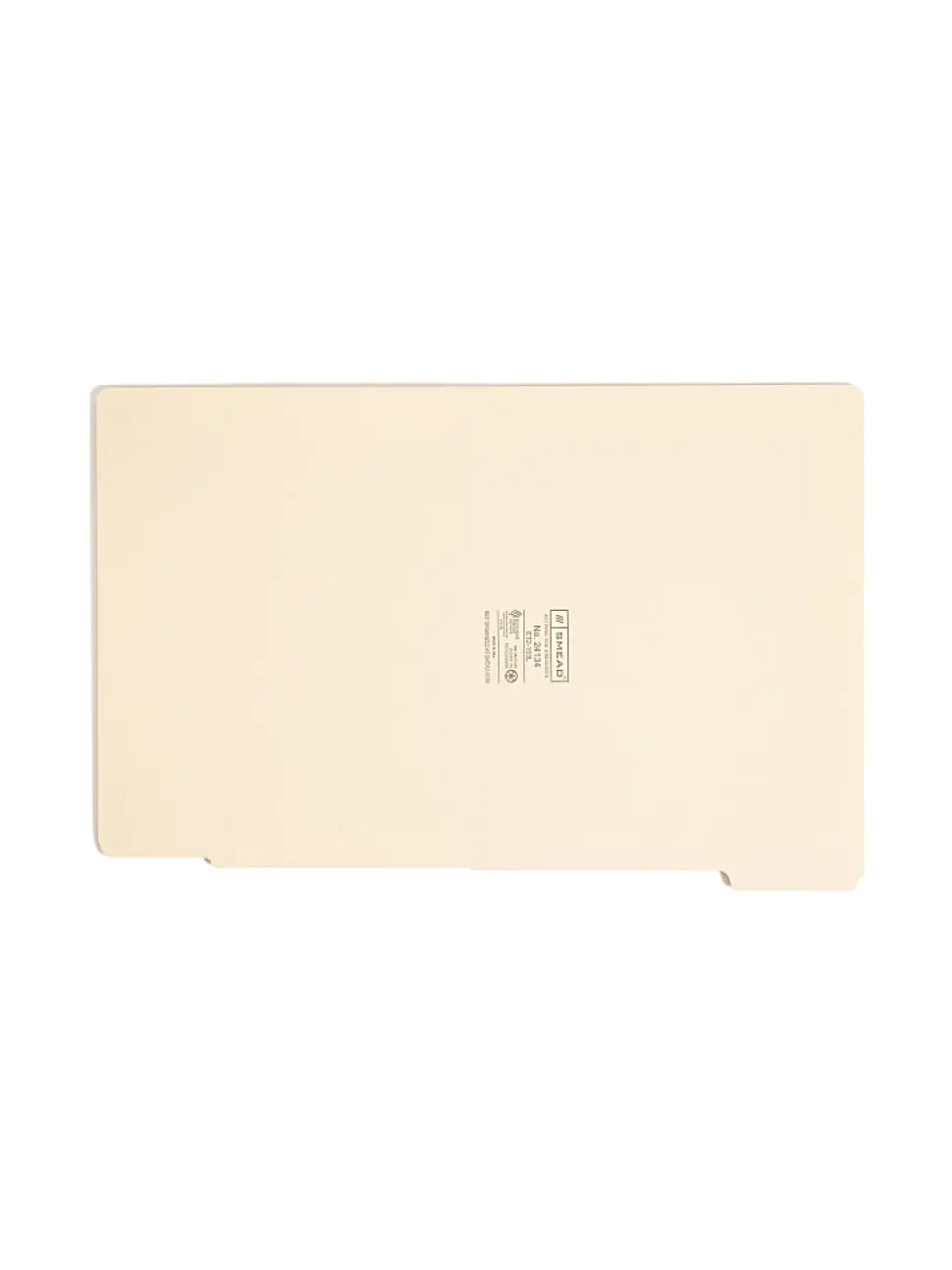 Smead® Manila Reinforced End-Tab Folders, 1/3 Cut, Letter Size, Pack Of 100