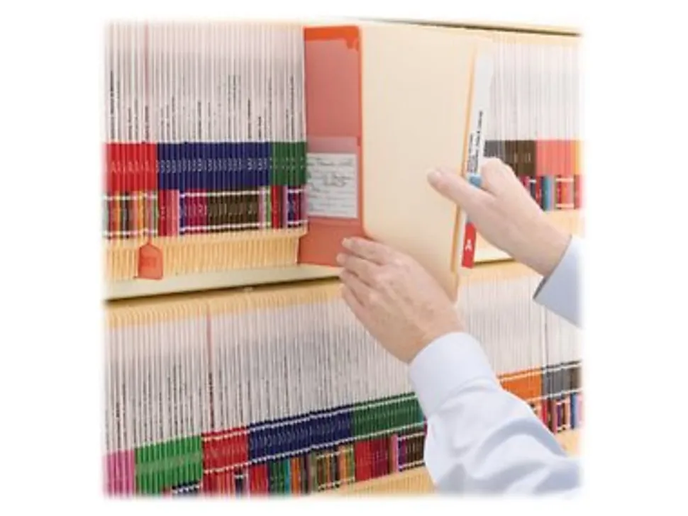Smead® Manila Reinforced End-Tab Folders, Straight Cut, Legal Size, Pack Of 100