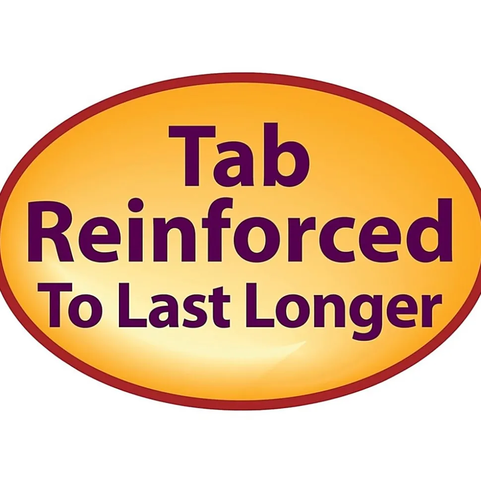 Smead® Manila Reinforced Tab Fastener Folders, Legal Size, Straight Cut, Pack Of 50