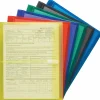 Smead® Poly Envelopes, Letter Size, Side Opening, Assorted Colors, Pack Of 6