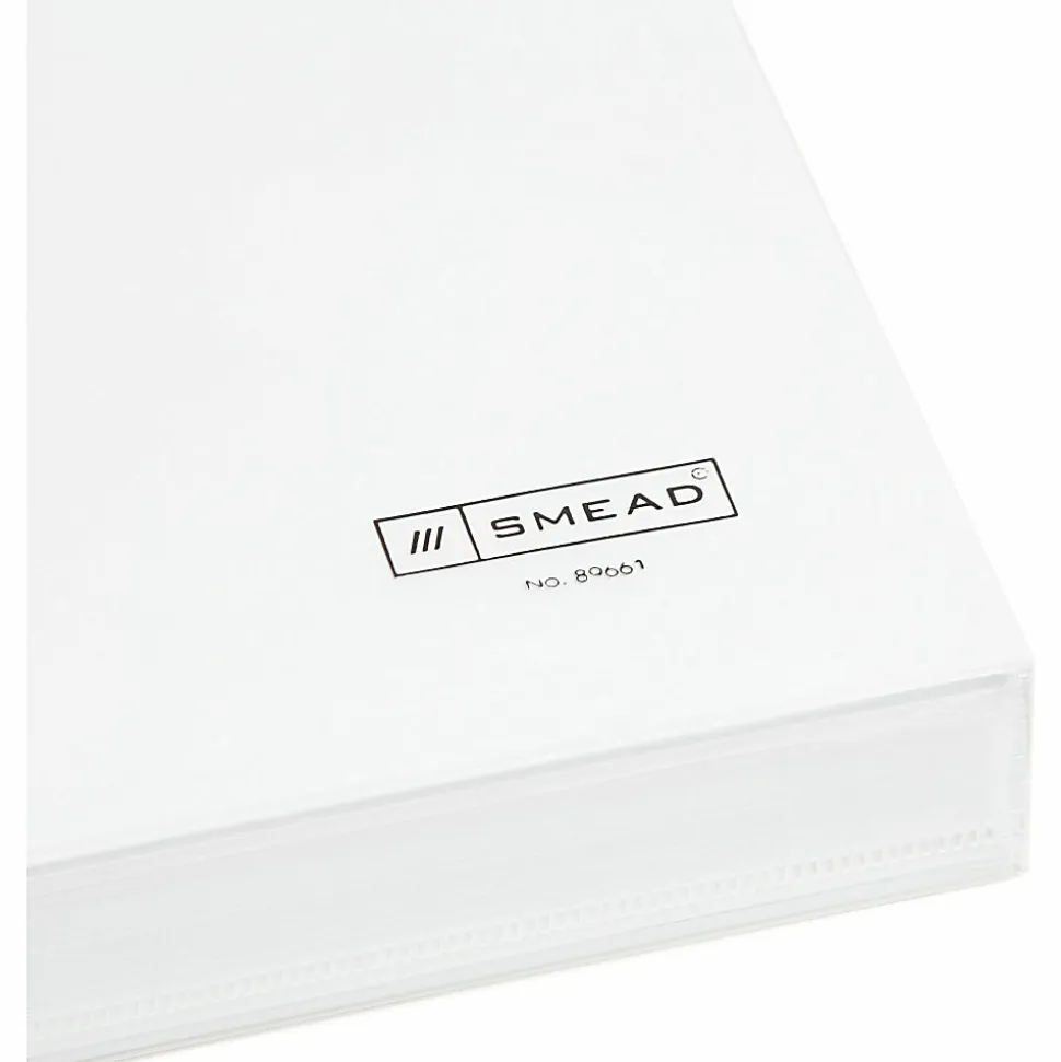 Smead® Poly Envelopes, Letter Size, Side Opening, Clear, Pack Of 5
