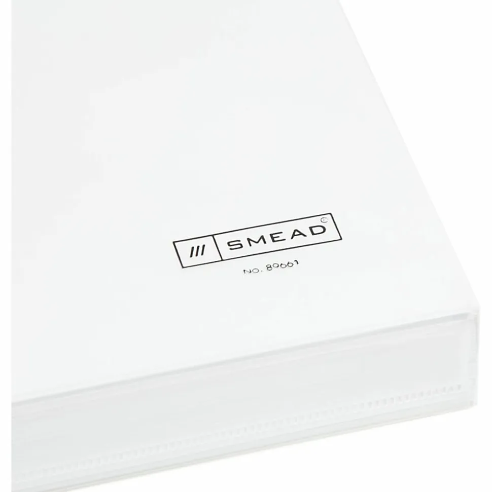 Smead® Poly Envelopes, Letter Size, Side Opening, Clear, Pack Of 5