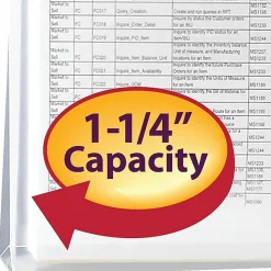 SmeadĀ® Poly Envelopes With String-Tie Closure, 1 1/4" Expansion, Letter Size, Clear, Pack Of 5 Envelopes