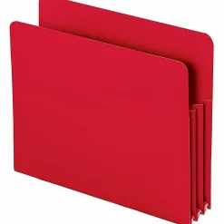 Smead® Poly Expanding File Pockets, Letter Size, 3 1/2
