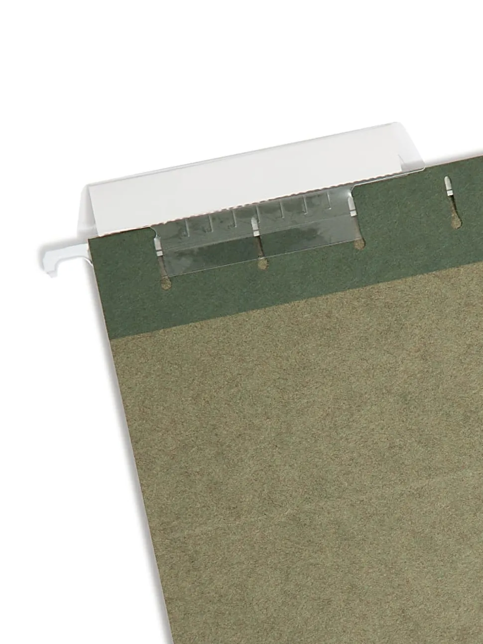 Smead® Premium-Quality Hanging Folders, 1/3-Cut Tabs, Letter Size, Standard Green, Pack Of 25 Folders (64035)