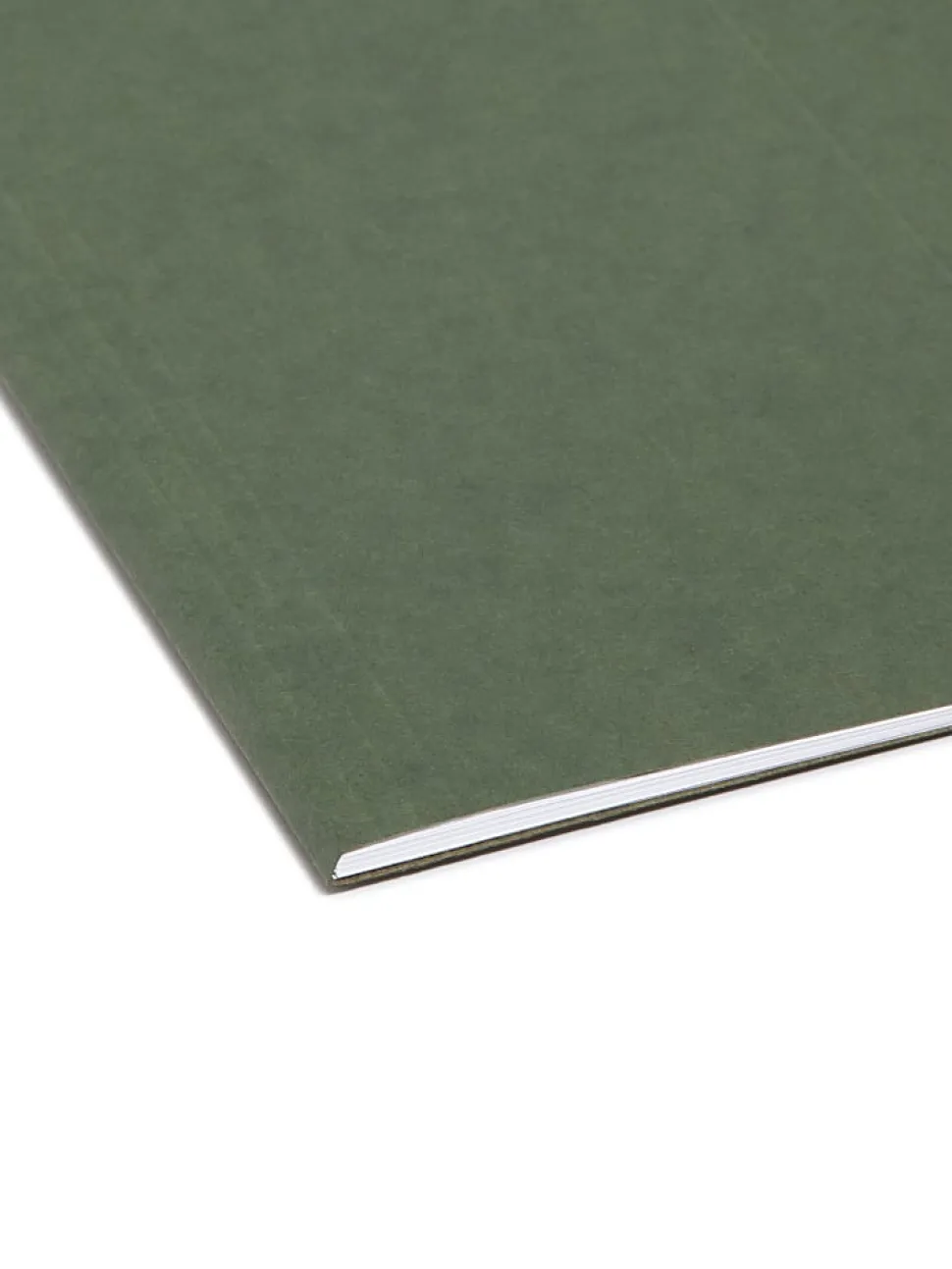 Smead® Premium-Quality Hanging Folders, 1/3-Cut Tabs, Letter Size, Standard Green, Pack Of 25 Folders (64035)