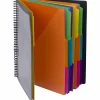 Smead Project Organizer - Letter - 8 1/2"x11" Sheet Size - Spiral Fastener - 24 Inside Back Pocket(s) - 89206