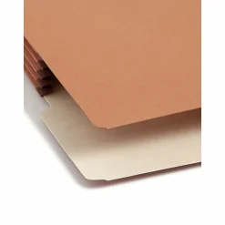 Smead® Redrope End-Tab File Pockets, Legal Size, 3 1/2