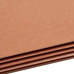 Smead® Redrope End-Tab File Pockets, Letter Size, 3 1/2