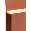 Smead® Red Rope End-Tab Wallets, Legal Size, 5 1/4" Expansion, 30% Recycled, Redrope, Pack Of 10
