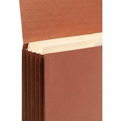 Smead® Red Rope End-Tab Wallets, Legal Size, 5 1/4
