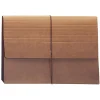 Smead® Redrope Expanding Wallets With Elastic, Legal Size, 5 1/4" Expansion, 30% Recycled, Redrope, Pack Of 10