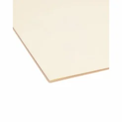 Smead® Reinforced Tab File Folders, Letter Size, 1/3 Cut, Manila, Box Of 100 (10334)