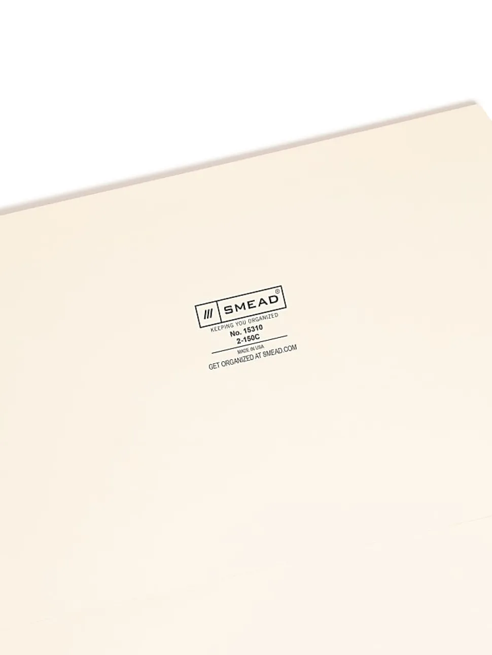 Smead® Reinforced Tab Manila File Folders, Legal Size, Straight Cut, Box Of 100