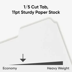 Smead® 3-Ring Binder Index Dividers, 5-Tab, 11