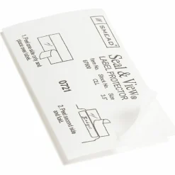 Smead® Seal And View® Clear Tab® Label Protectors, CLL, 3 1/2