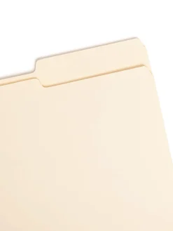 Smead® Selected Tab Position Manila File Folders, Legal Size, 1/3 Cut, Position 3, Pack Of 100