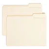 Smead® Selected Tab Position Manila File Folders, Letter Size, 1/3 Cut, Position 3, Pack Of 100