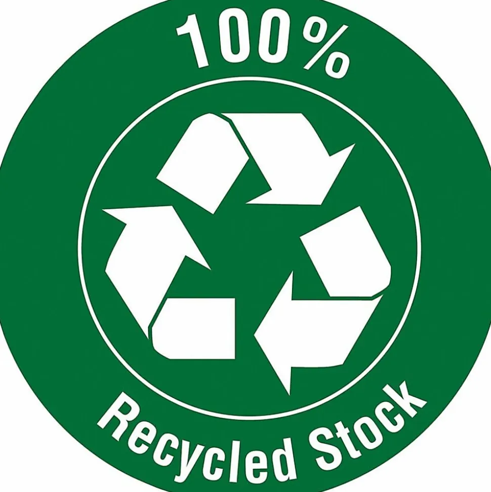 Smead® Shelf-Master® End-Tab Fastener Folders, Straight Cut, Letter Size, 100% Recycled, Manila, Pack Of 50