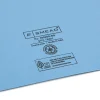 Smead® Slash File Jackets Convenience Pack, 9 1/2" x 11 3/4", Blue, Pack Of 25