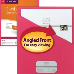 Smead® Slash File Jackets Convenience Pack, 9 1/2