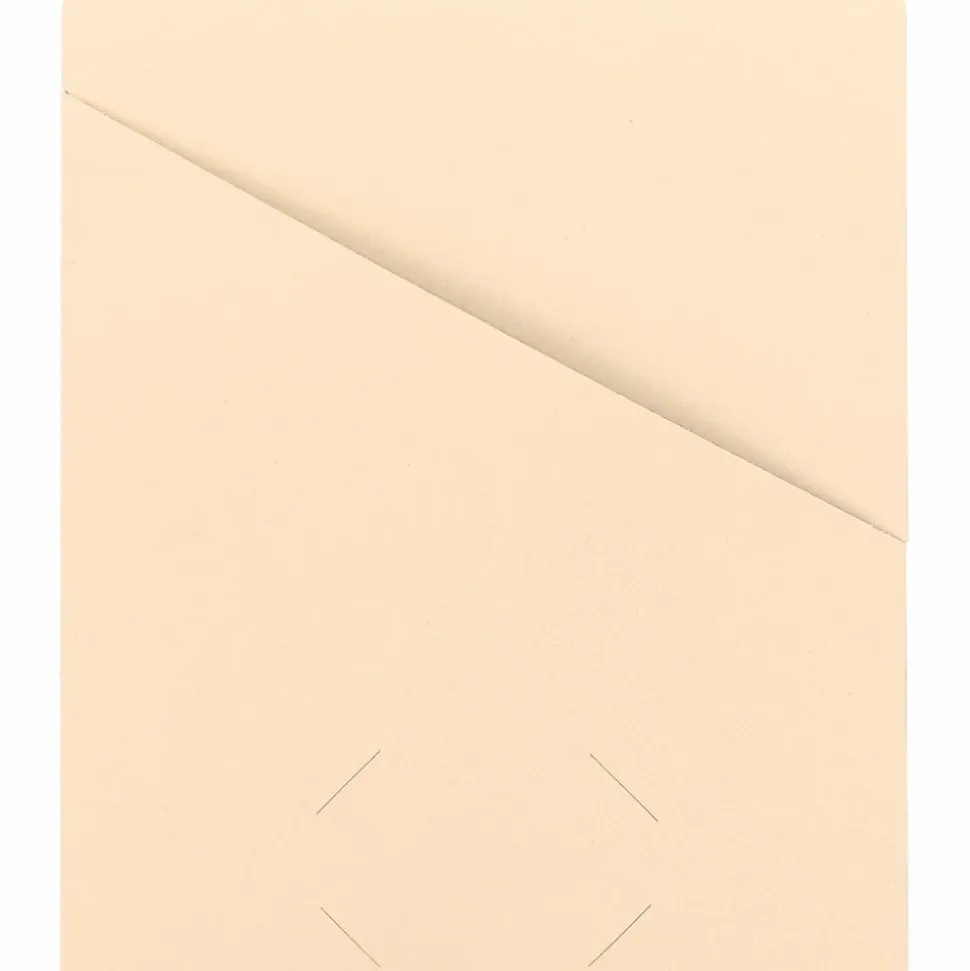 Smead® Slash Jackets, Letter Size, 8 1/2" x 11", Manila, Pack Of 25 Jackets