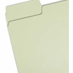 Smead® SuperTab® File Folders, Letter Size, 1/3 Cut, Assorted Pastel Colors, Box Of 100