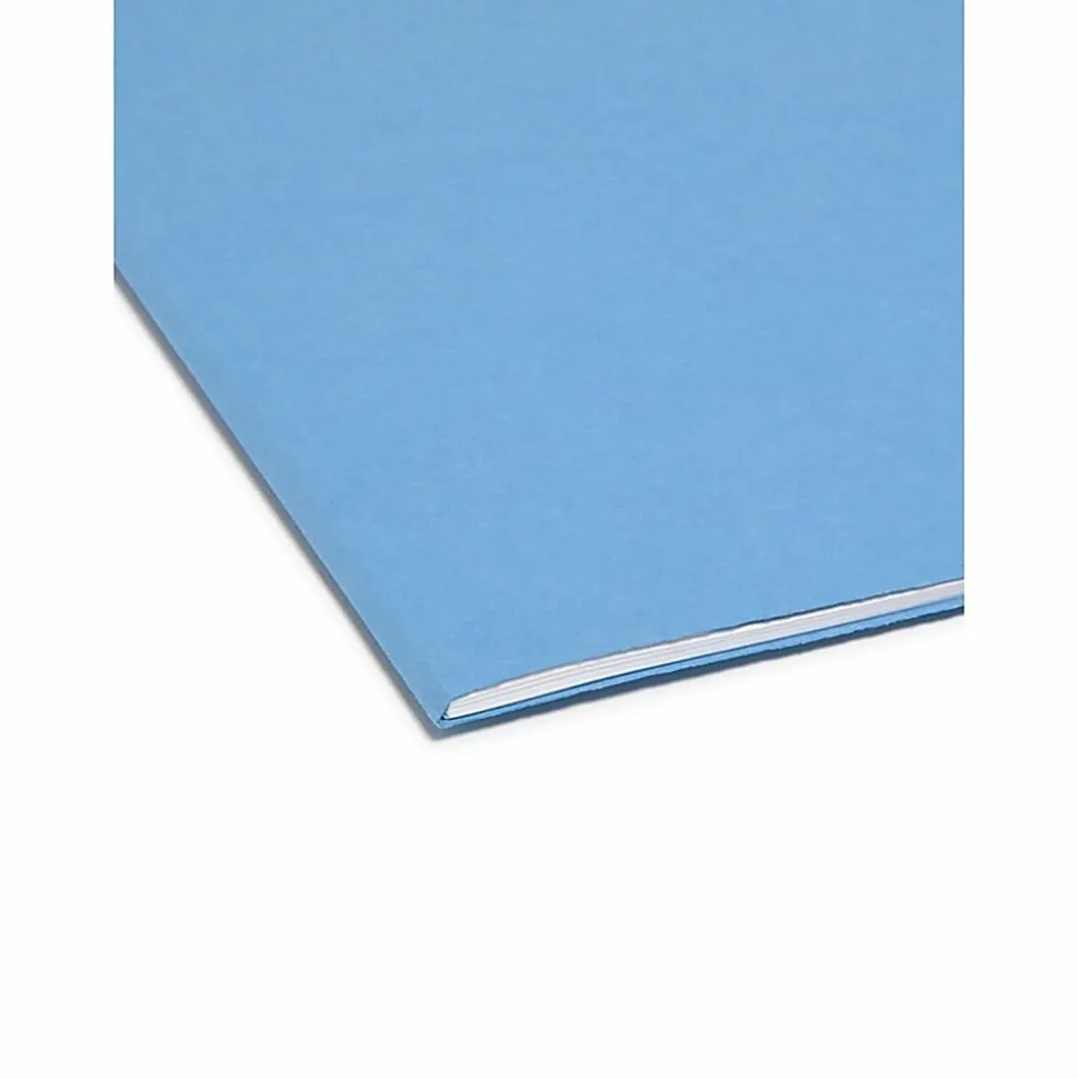 Smead® SuperTab® Heavyweight File Folders, Letter Size, Assorted Colors, Box Of 50