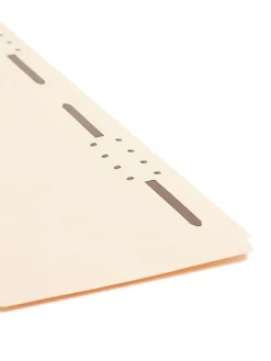 Smead® SuperTab® Manila Fastener Folder, Legal Size, Box of 50