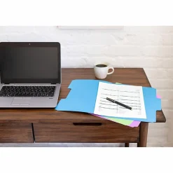 Smead SuperTab 1/3 Tab Cut Letter Recycled Top Tab File Folder, 8 1/2