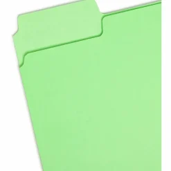 Smead SuperTab 1/3 Tab Cut Letter Recycled Top Tab File Folder, 8 1/2