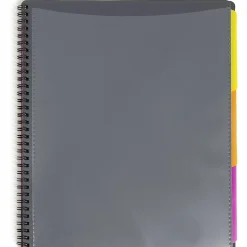 Smead® 1/3-Tab 12-Pocket Organizer Folder, Letter Size, Gray