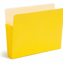 Smead® Top-Tab Expanding File Pockets, Letter Size, 5 1/4