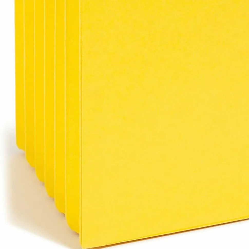 Smead® Top-Tab Expanding File Pockets, Letter Size, 5 1/4" Expansion, Assorted Colors, Pack Of 5