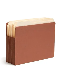 Smead® TUFF® End-Tab File Pockets, 5 1/4
