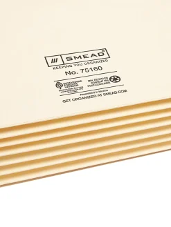 Smead® TUFF® End-Tab File Pockets, 5 1/4