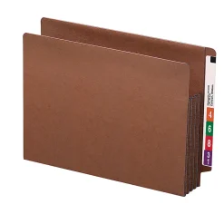 Smead® TUFF® End-Tab File Pockets, 3 1/2