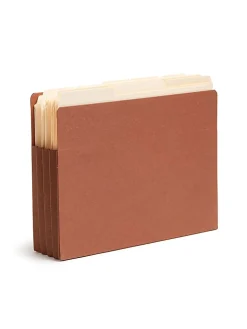 Smead® TUFF® End-Tab File Pockets, 3 1/2