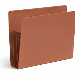 Smead® TUFF® Pocket File Pockets, End-Tab, Letter Size, 7