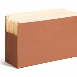Smead® TUFF® Pocket File Pockets, End-Tab, Legal Size, 7