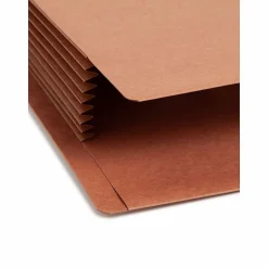 Smead® TUFF® Pocket File Pockets, End-Tab, Legal Size, 7
