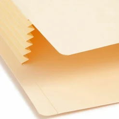 Smead® Tyvek®-Lined Gusset End-Tab File Pockets, Legal Size, 5 1/4