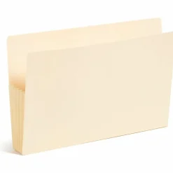 Smead® Tyvek®-Lined Gusset End-Tab File Pockets, Legal Size, 5 1/4