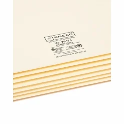 Smead® Tyvek®-Lined Gusset End-Tab File Pockets, Legal Size, 5 1/4
