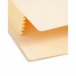 Smead® Tyvek®-Lined Gusset End-Tab File Pockets, Legal Size, 5 1/4