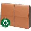 Smead® Wallets, 5 1/4" Expansion, Legal Size, 100% Recycled, Redrope, Pack Of 10