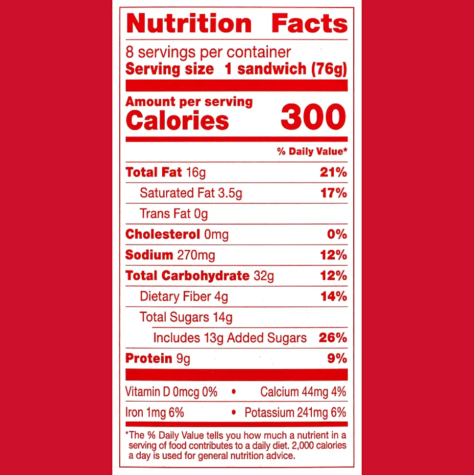Smucker's Peanut Butter & Strawberry Wheat Uncrustables, 2.6 Oz, Total Qty 16