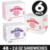 Smucker's Uncrustables Variety, 2.6 Oz, Total Qty 48